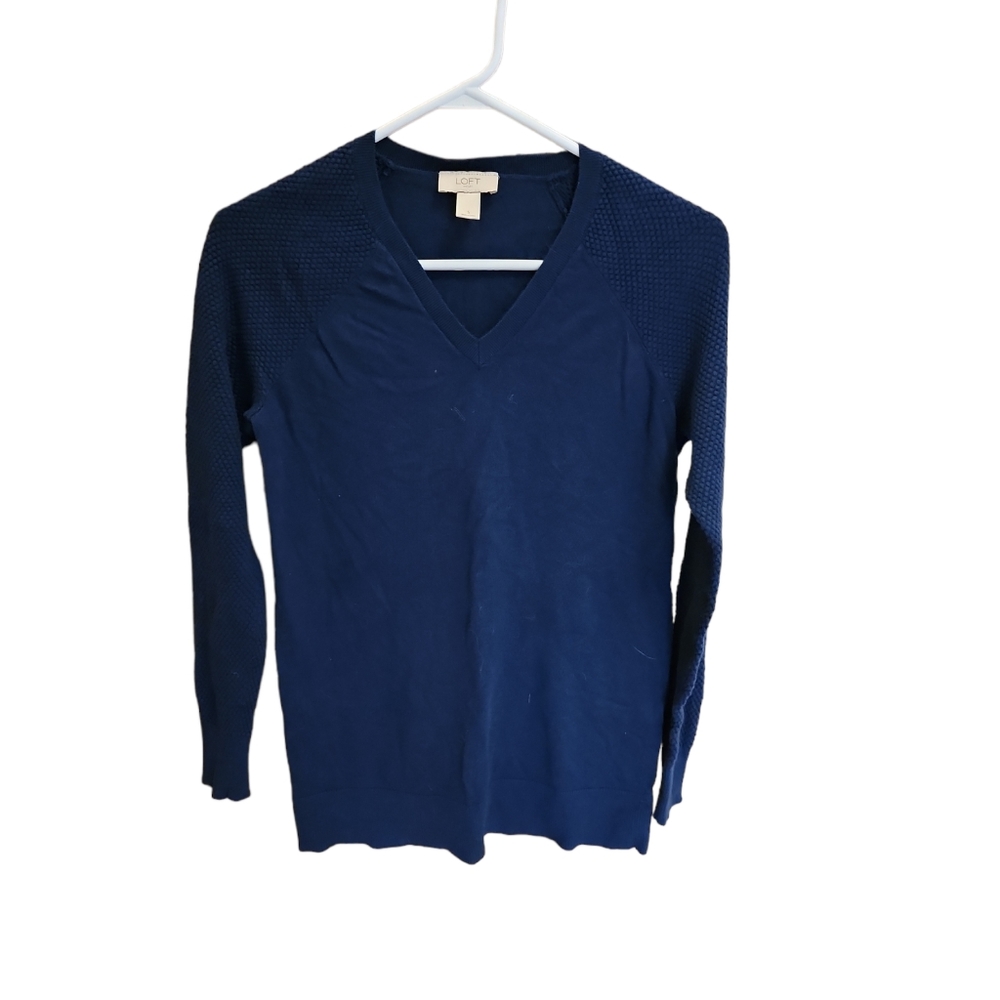 Loft dark blue sweater